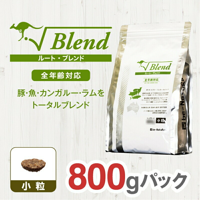 【ふるさと納税】ドライドッグフード　ルート・ブレンド 小粒 800g