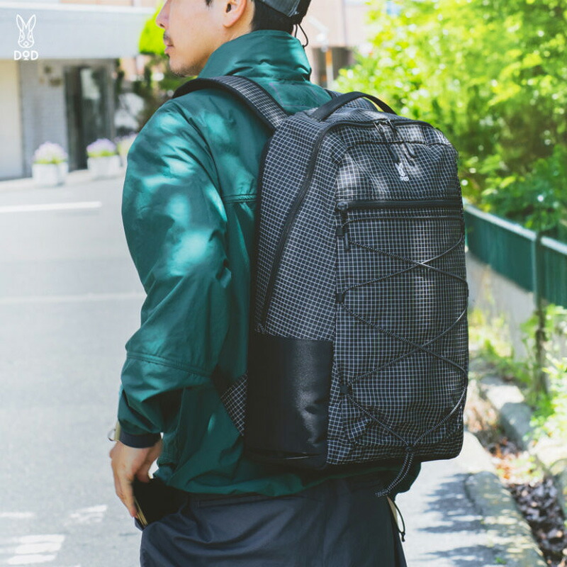 【ふるさと納税】【DOD】 ツォイツォイバックパック（ BA155-BK ）【 DOD カバン バックパック 23Lサイズ 収納 耐久性 軽量 便利 雑貨 ギフト プレゼント 送料無料 】