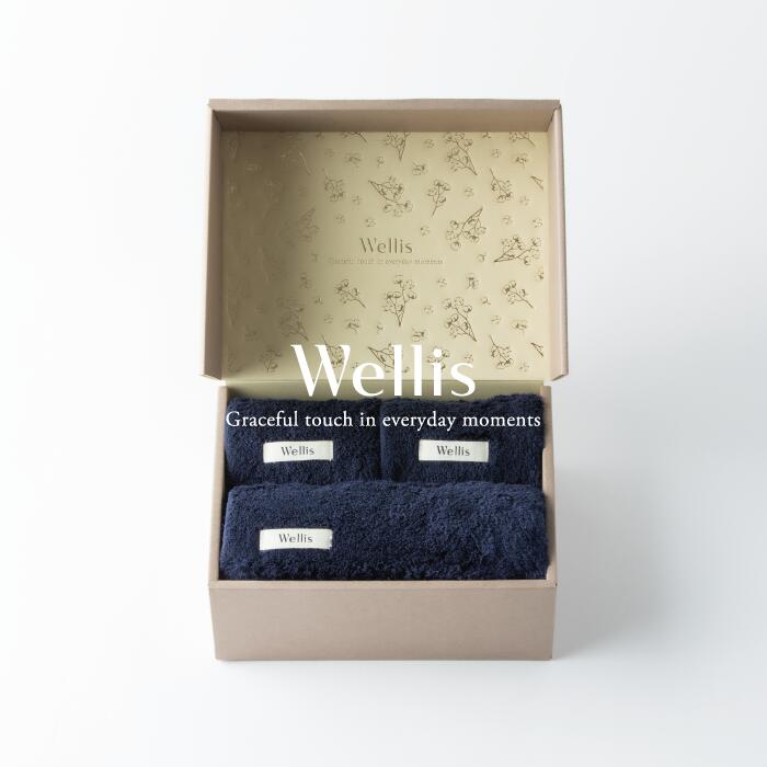 【ふるさと納税】Wellis【御前上等の肌気味合い】ウォッシュタオル2枚・人間の顔西洋手ぬぐい1枚 差し上げ物書き割り 米国海軍（009_5039_03）