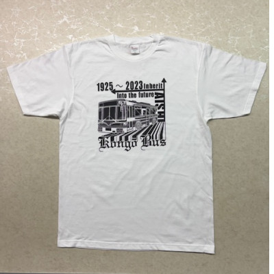 【ふるさと納税】金剛バス　記念Tシャツ　XLサイズ(ホワイト)【1692808】