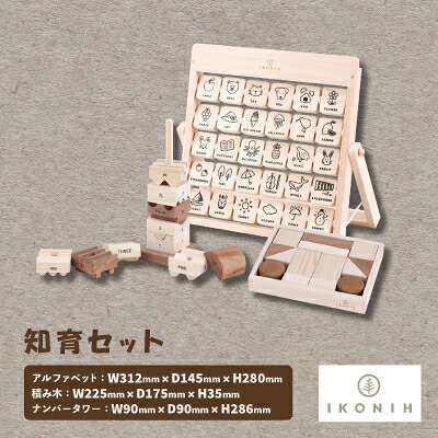【ふるさと納税】ひのきの手あそびIKONIH(アイコニー) 知育書き割り【1460228】