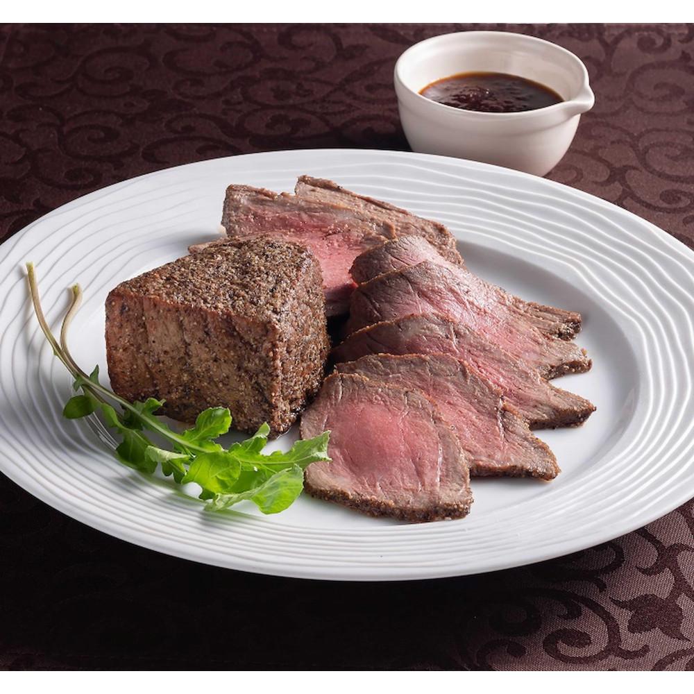 【ふるさと納税】神戸牛 ローストビーフ300g ソース2個付 | 肉 お肉 にく 加工品 食品 ローストビーフ 兵庫県産 人気 おすすめ 送料無料 ギフト|兵庫県神戸市