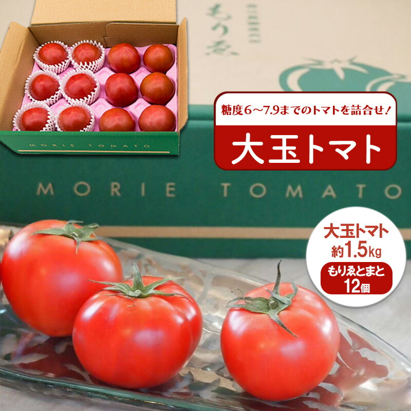【ふるさと納税】もりゑとまと　詰合せ [ 大玉 トマト とまと 高糖度 産地直送 野菜 ]