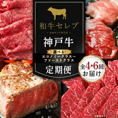 【ふるさと納税】神戸牛 定期便 (「エコノミークラス」、「ビジネスクラス」、「ファーストクラス」)【配送不可地域：離島】【G4005285】