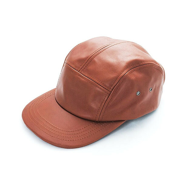 【ふるさと納税】手洗いOK！大きめレザーJETCAP キャメル〔 帽子 キャップ ビッグサイズ 〕 ファッション小物 雑貨 日用品 レザーキャップ ｜兵庫県明石市