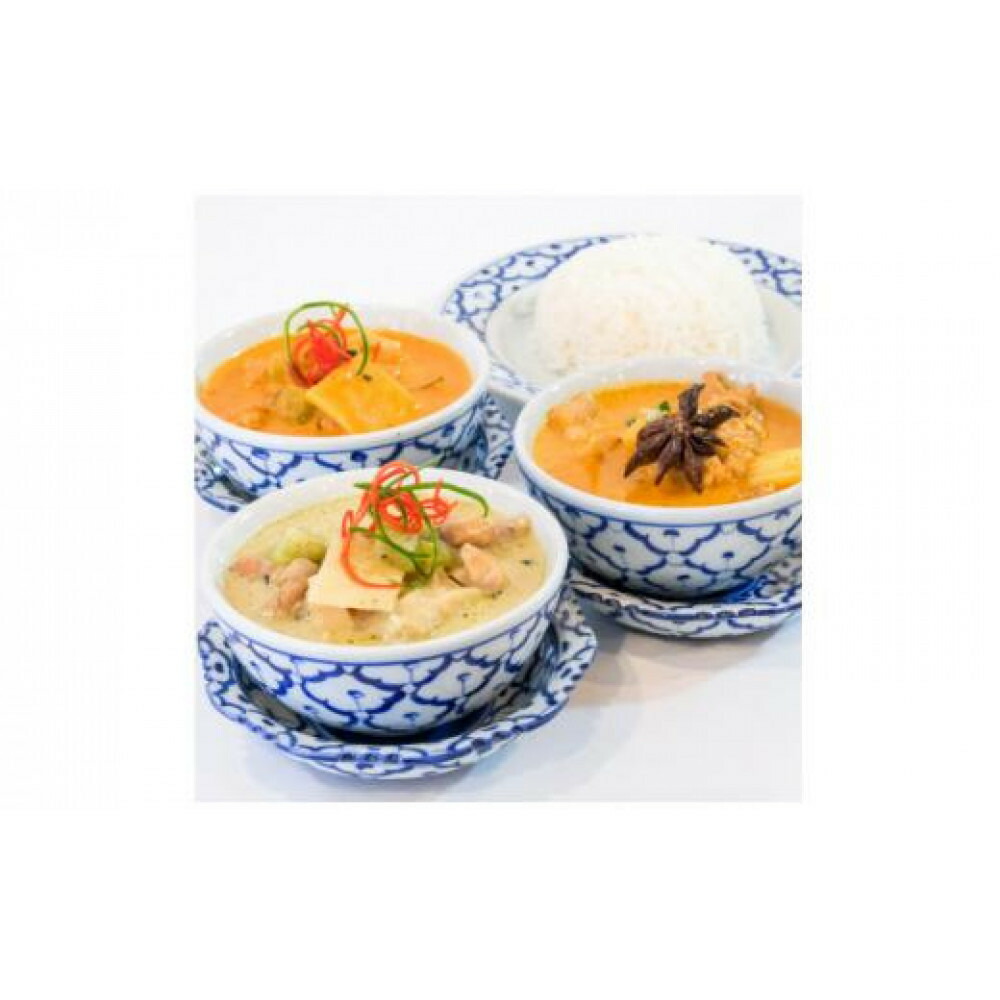 【ふるさと納税】ISARAタイカレーセット(カレー3種とジャスミンライス)