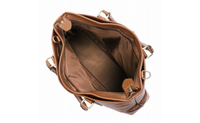 【ふるさと納税】豊岡鞄 皮革横型手提げ(ブラウン) 【ふるさと納税】豊岡鞄 皮革横型手提げ(ブラウン)