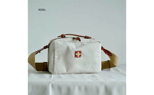 【ふるさと納税】木の庄帆布 キャンバスゴルフラウンド カートラック ショルダーバッグ(ホワイト)/ Kinosho TRANSIT Bon Voyage CART LUCK BAG18merci ゴルフ ラウンドバッグ カバン 鞄 メンズ レディース ホワイト 白|兵庫県豊岡市