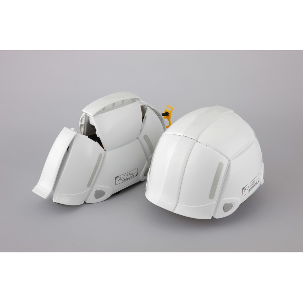 未使用 3セット ミドリ安全 折りたたみ防災ヘルメット Flatmet2 白 フラットメット | ヘルメット | 【ミドリ安全】公式通販