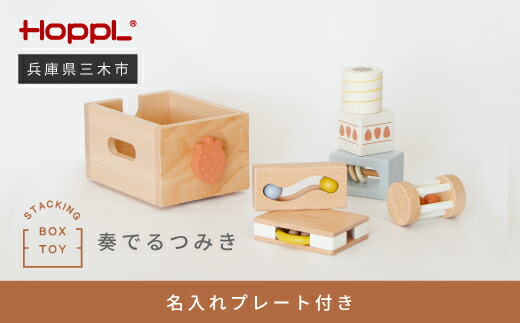 【ふるさと納税】HOPPL（ホップル） スタッキングボックストイ 申したて一皿A