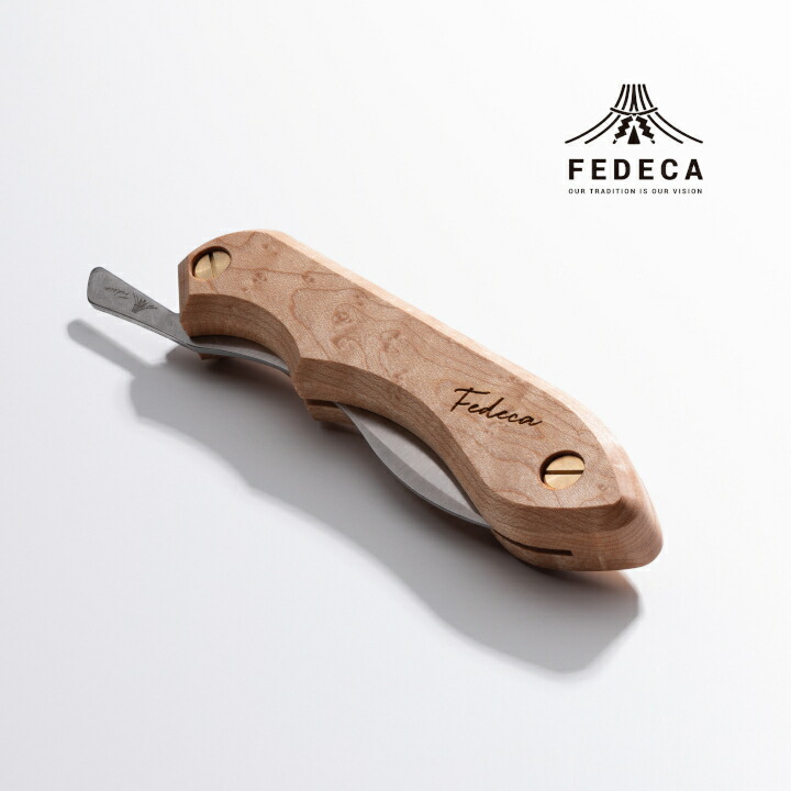 【ふるさと納税】【FEDECA】 折畳式一皿分の料理九寸五分 バーズアイメープル 001214 スポーツ・アウトドア-アウトドア-ナイフ