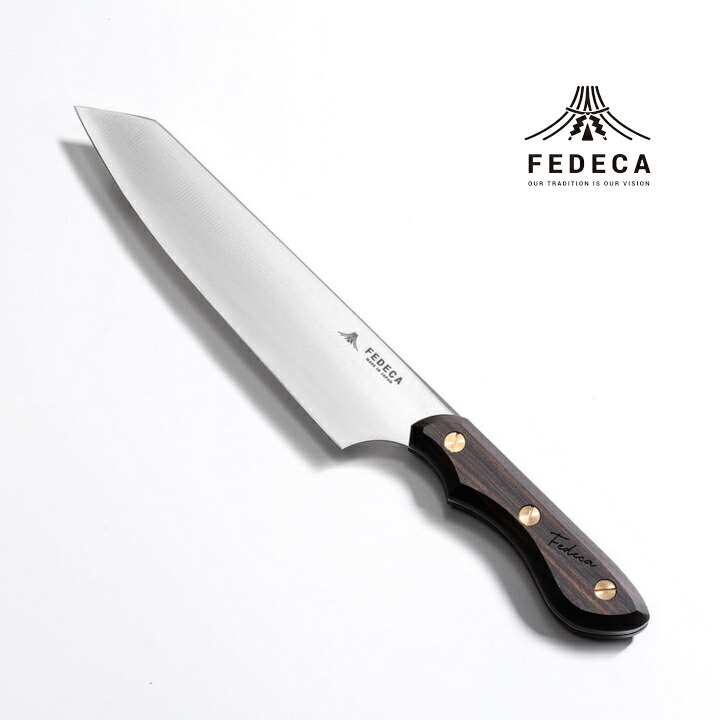 【ふるさと納税】【FEDECA】三徳包丁 大 プレーン黒檀 001238 42,900円