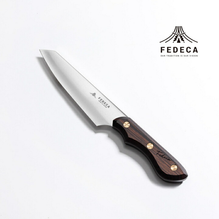 【ふるさと納税】【FEDECA】三徳まかない方 小 飾り気のないまっ黒 001240 スタイリッシュデザイン 持ちはこぶ助けになる 鋭さ持ちこたえる 錆びに揺るぎない 研ぎ分かりやすい 軽さ心積もり 扱い分かりやすい 耐久性強化因子