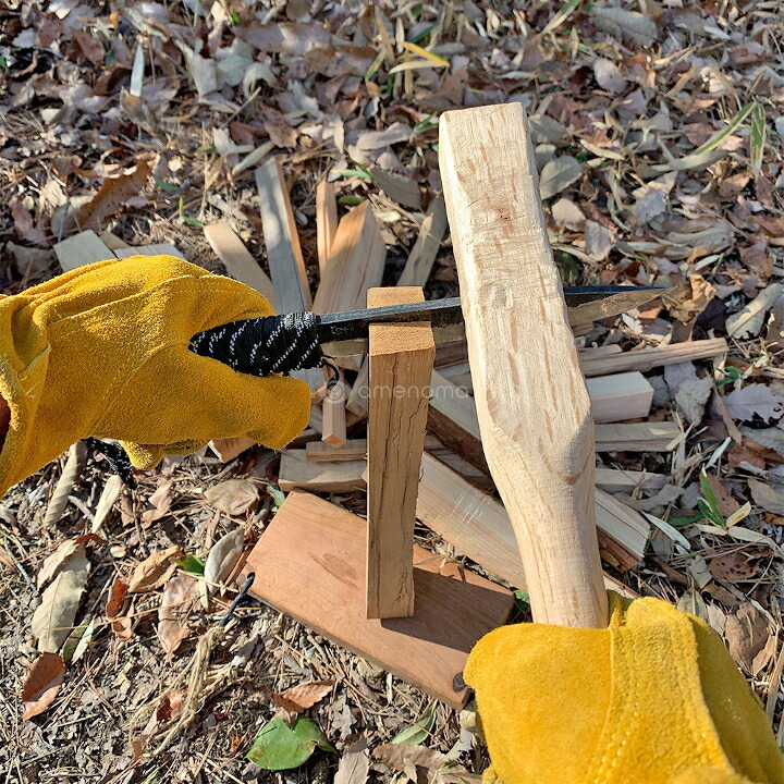 Batoningbou300天然堅木で作る薪割叩き棒