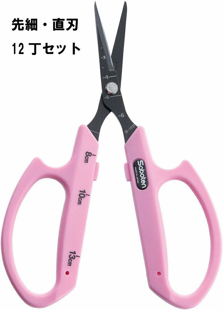 【ふるさと納税】ぶどうお取りつくろう鋏先細直刃12丁仕掛ける