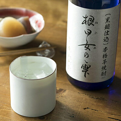 【ふるさと納税】〔黒麹仕込〕本格芋焼酎　根日女の雫　720ml&times;6本 お酒 酒 いも ｜兵庫県加西市