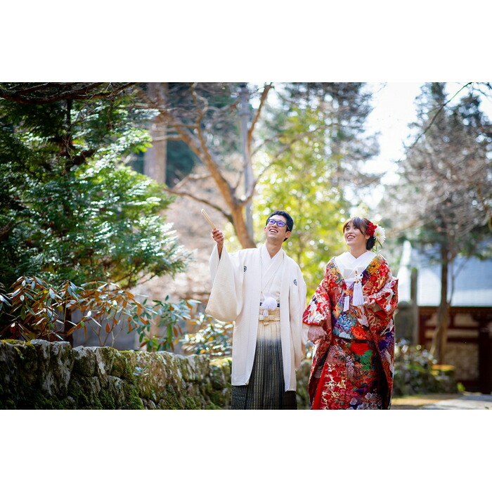 ふるさと納税 高砂・鹿嶋神社 挙式とロケーション撮影プラン 兵庫県高砂市 鹿嶋神社挙式とロケーション撮影プラン平日用 ウエディングフォト