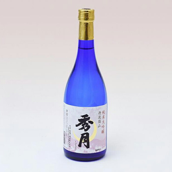 【ふるさと納税】【1月～8月限定】「秀月」　純米大吟醸　720ml&times;１本 兵庫県 丹波篠山市 日本三大杜氏 「伝統的酒造り」ユネスコ無形文化遺産 たんば とうじ 熱燗 冷や｜兵庫県丹波篠山市 8,880円