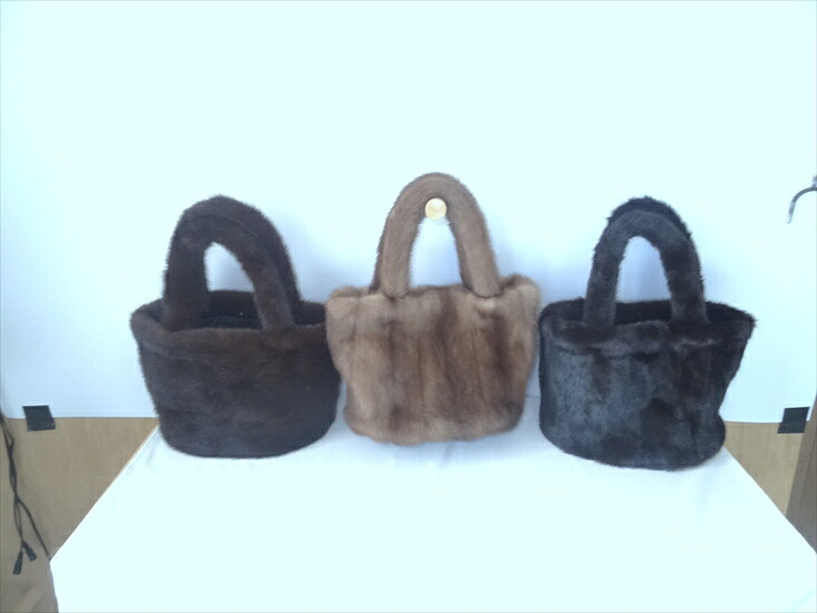 【ふるさと納税】ミンクリアルファーBag 本革毛皮バッグ フィンランド産ミンク使用 内ポケット付き マグネット開閉 上質ファーバッグ 兵庫県 丹波市｜兵庫県丹波市