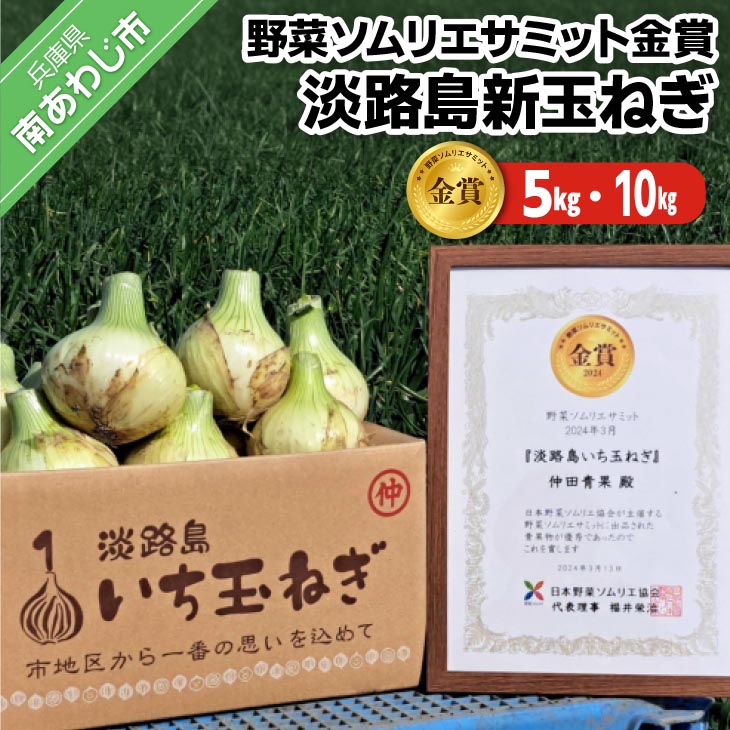 【ふるさと納税】 【量が選べる！新玉予約！】 野菜ソムリエサミット金賞 淡路島新玉ねぎ ◆配送3月上旬～5月下旬