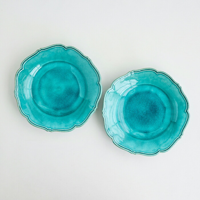 楽天市場】【ふるさと納税】【Awabi ware】輪花皿S ペアセット