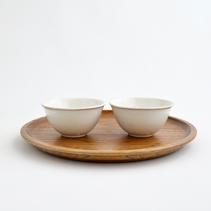 Awabi ware リムスープ皿Ｓ 白磁色　2枚セット awabi ware｜リムスープ皿S