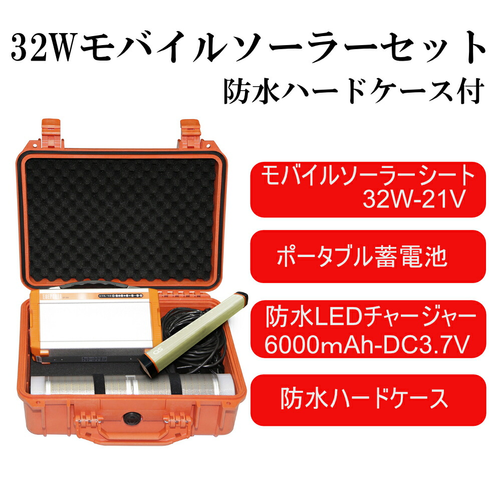 【ふるさと納税】32W 移動性ソーラー雨合羽書き割り 防災装置 アウトドア 防災 ソーラー腰掛け 乾電池 颶風 停電 申し受ける ソーラー発生 ソーラーダイアログボックス 持ちはこぶ 携帯型 ワット数 パウダーコンパクト 難民キャンプ 車中泊 まさかの時 どこでも発生  AG14
