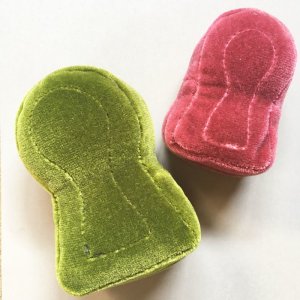 【ふるさと納税】 千葉・殿塚・姫塚(とのづか・ひめづか)古墳座布団 ＳＳ大きさ 千葉 殿塚 姫塚 古墳座布団 奈良県 奈良市