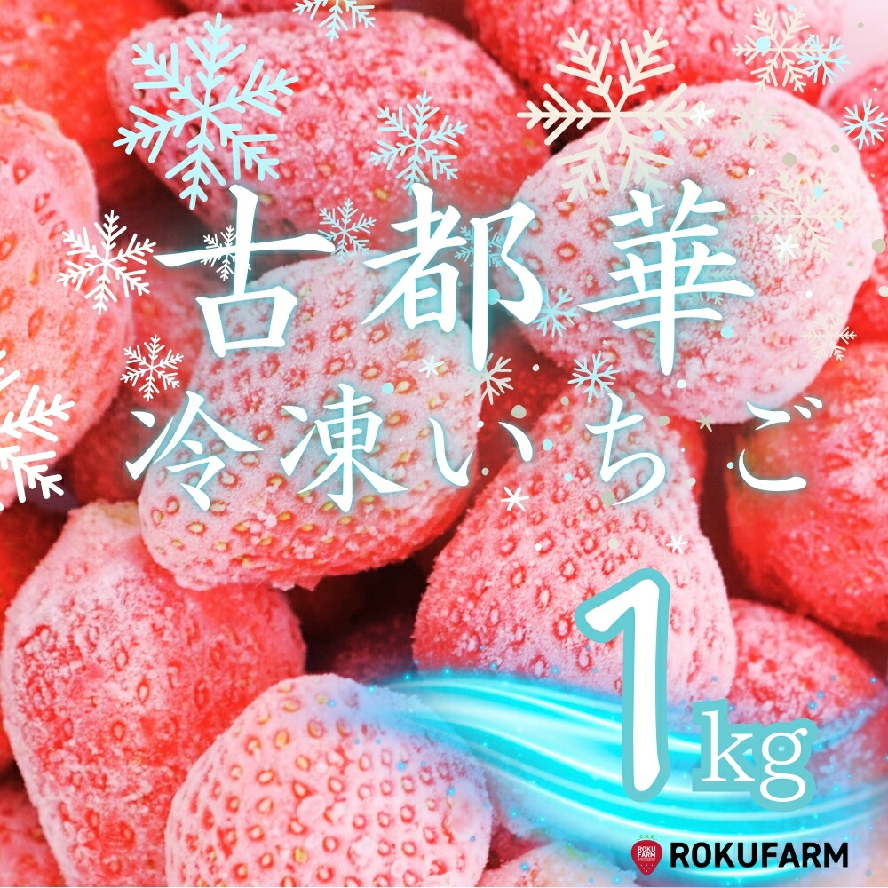 【数量限定】完熟古都華 の 冷凍いちご（古都華） 奈良ブランド苺 イチゴ フルーツ 果物 国産  冷凍 人気 かき氷 フローズン スムージー ジャム アレンジ スイーツ 『６FARM』  奈良県 奈良市 10-212