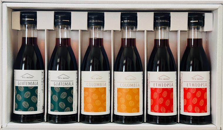 【ふるさと納税】 お酒 It's mine 珈琲 セット 3種類 各2本 お酒 酒 珈琲 コーヒー セット 飲み比べ コーヒー豆 コロンビア エチオピア グアテマラ こだわり 人気 おすすめ パーティ 誕生日 お祝い 記念日 プレゼント ギフト 贈り物 送料無料 株式会社泉屋 奈良県 奈良市｜奈良県奈良市