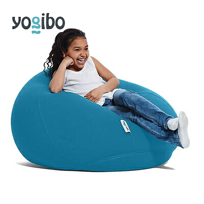 【ふるさと納税】Yogibo Drop(ヨギボー 落っこちる)アクアブルー【送りとどける不可地方：離島】【1167264】