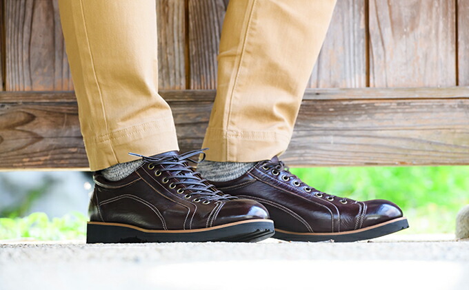 ふるさと納税 倭イズム 鹿革紳士靴 Ya3300 ダークブラウン 雑貨 日用品 Csecully Fr