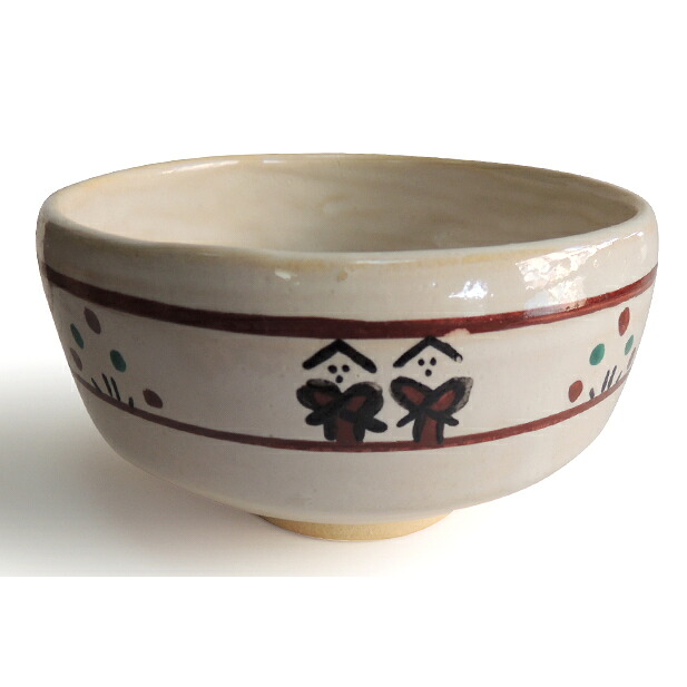 【ふるさと納税】奈良絵抹茶茶碗 民芸品 芸術品 茶道具