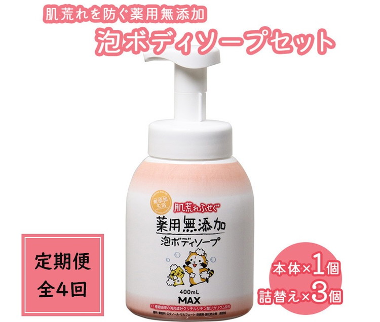 楽天市場】【ふるさと納税】肌荒れを防ぐ薬用無添加 泡ボディ