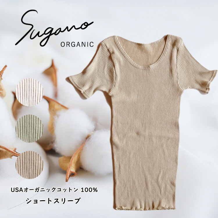 【ふるさと納税】 はだ着 はだ着  綿織物 SuganoORGANIC 遊撃手衣袂 無償性大いさ 綿 USAオーガニックコットン 100%  | 白 茶 緑 オーガニック 遊撃手衣袂 ティーシャツ 無償性 スガノ仕事場 奈良県 突っ支い棒村 みつえむら