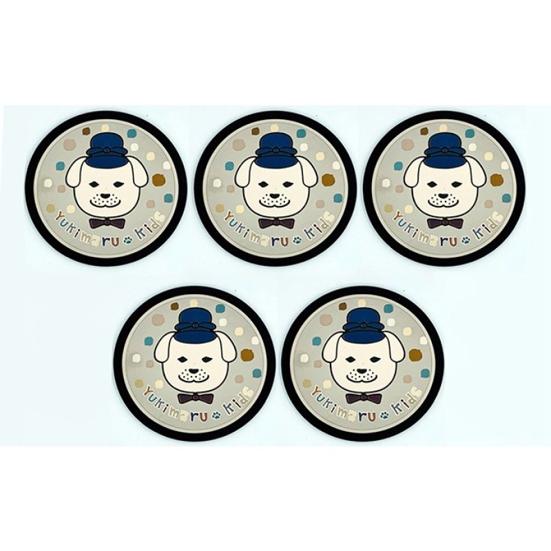 【ふるさと納税】チタン製ひな形一皿『雪丸』 ５枚組 雑貨 日装置