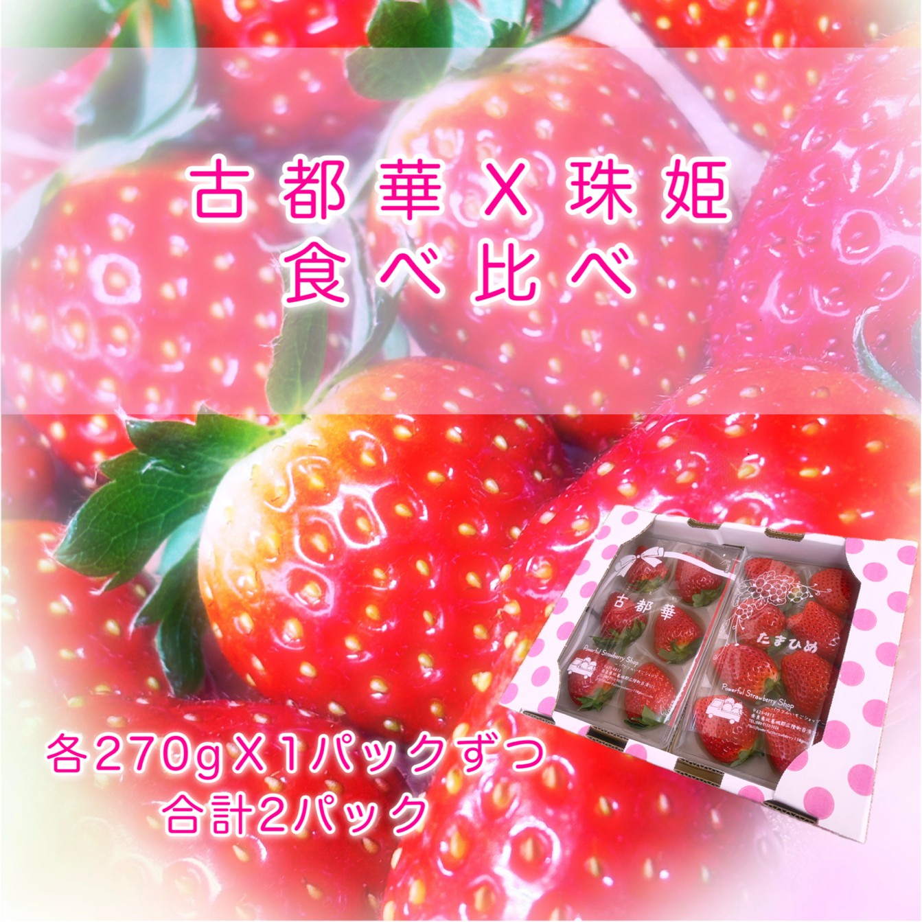 【ふるさと納税】【先行予約】【4月発送】「古都華」「珠姫」いちご好きのための食べ比べセット 奈良県ブランドいちご // いちご イチゴ 古都華 フルーツ 果物 旬 甘い 先行受付 予約