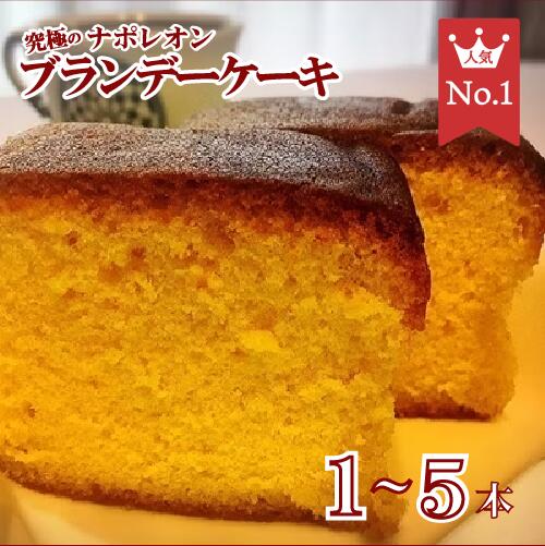 【ふるさと納税】ブランデーケーキ 選べる本数 1本 2本 3本 5本 ナポレオン 洋酒ケーキ 高級ブランデー フランス産 スイーツ 焼菓子 洋菓子 お菓子 ケーキ しっとり 大人の味 お取り寄せ ギフト 贈答 プレゼント 内祝い お返し 誕生日 送料無料 記念日|奈良県河合町