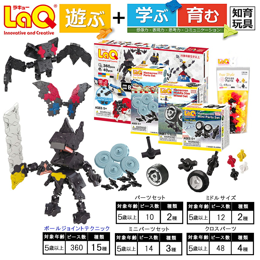 【ふるさと納税】 おもちゃ 知育 LaQ ボールジョイント テクニック + 追加パーツセット | おもちゃ オモチャ 玩具 育む 知育玩具 つくって楽しい ラキュー laq 玩具 おもちゃ ブロック 車 くるま クリスマス お年玉 プレゼント 奈良県 大淀町
