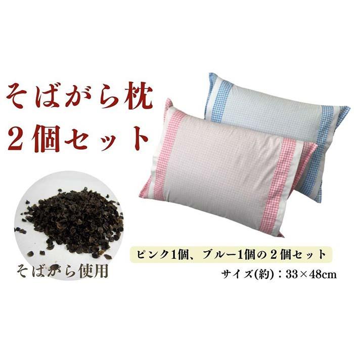 【ふるさと納税】《そばがら枕２個セット》そば枕 アンサンブル | まくら 寝具 日用品 人気 おすすめ 送料無料
