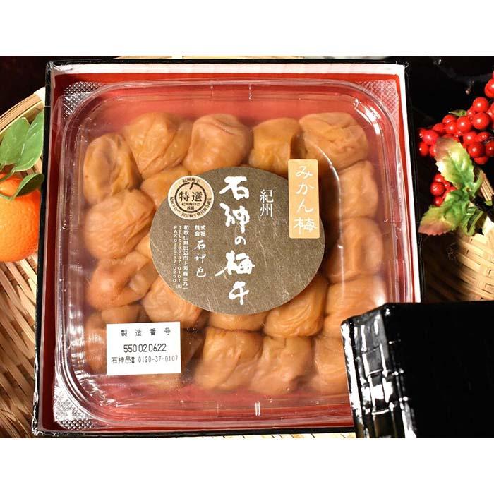 【ふるさと納税】【ギフト用】高級南高梅みかん梅800g入 紀州塗箱 網代模様仕上 【SW89】｜和歌山県和歌山市