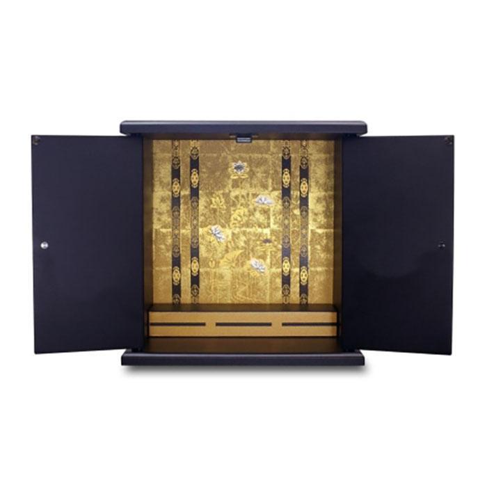 【ふるさと納税】タツクラフト 紀州塗り ミニ仏壇 大 鉄黒 【Tk281】 | 日用品雑貨 文房具 手芸 仏壇 仏具 神具 仏具 仏壇|和歌山県和歌山市
