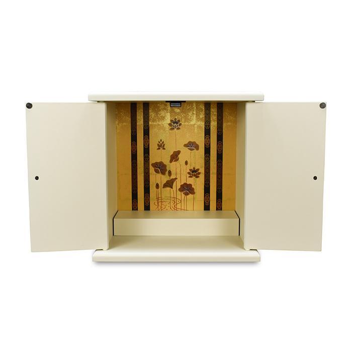 【ふるさと納税】タツクラフト 紀州塗り ミニ仏壇 大 白練 【Tk292】 | 日用品雑貨 文房具 手芸 仏壇 仏具 神具 仏具 仏壇｜和歌山県和歌山市