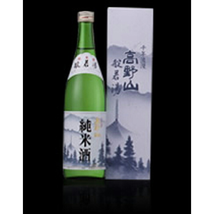 【ふるさと納税】純米酒 高野山 720ml 天長島村酒造 | 和歌山県 和歌山市 和歌山 ふるさと 納税 支援品 支援 返礼品 返礼 お礼の品 お取り寄せ 取り寄せ お酒 酒 おさけ さけ アルコール飲料 純米 純米酒 日本酒 ご当地 地酒 アルコール 家飲み 宅飲み おいしい 美味しい