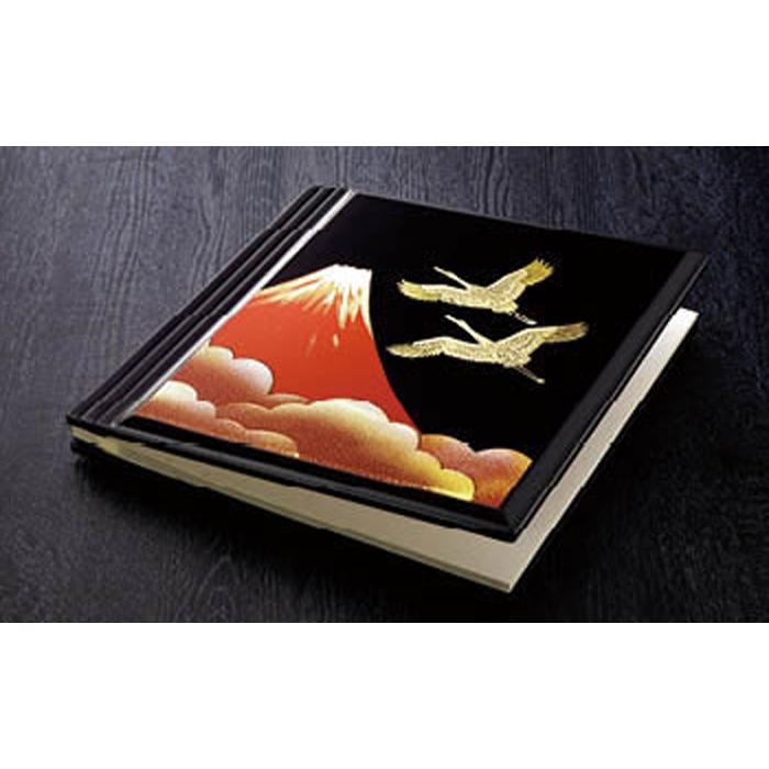 【ふるさと納税】アルバム　赤富士＆盛絵鶴 27,300円