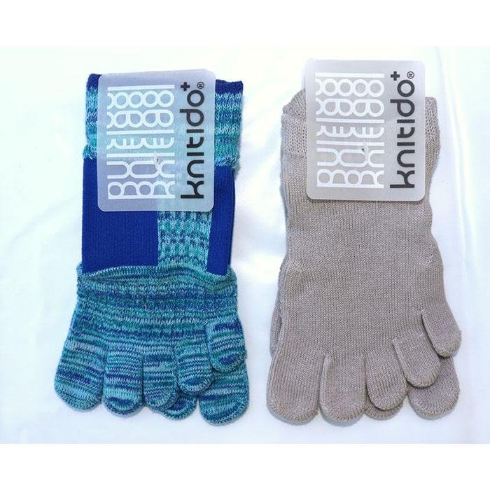 【ふるさと納税】knitido+ブランド 5本指ソックス2足セットB(25~27cm)