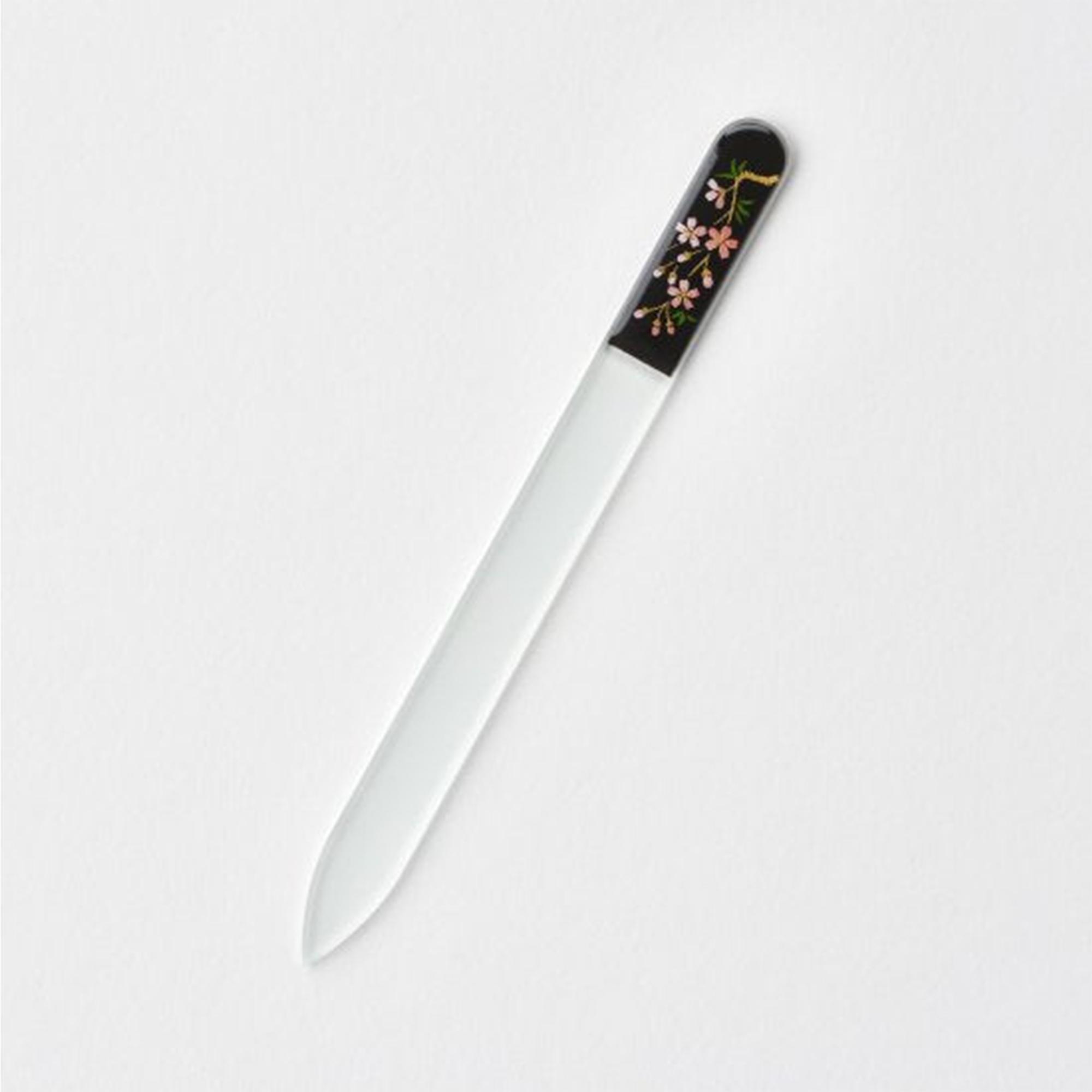 【ふるさと納税】蒔絵硝子爪やすり しだれ桜 | 芸術品 日装置 雑貨 おすすめ 一般受け