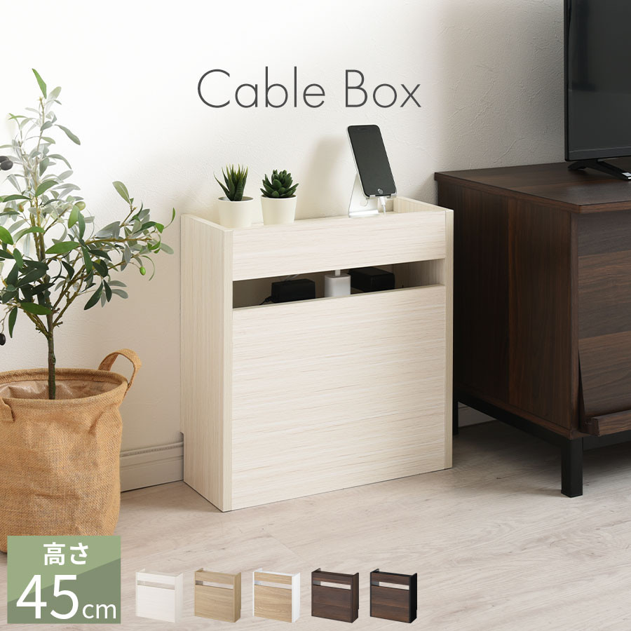 【ふるさと納税】【遣っ付ける品でお届け】ルータ納めるボックス席〔小〕（選べる5色）有線テレビボックス席 か細い 小大きさ 有線テレビ納める ボックス席 吊りひも納める LKANET300255