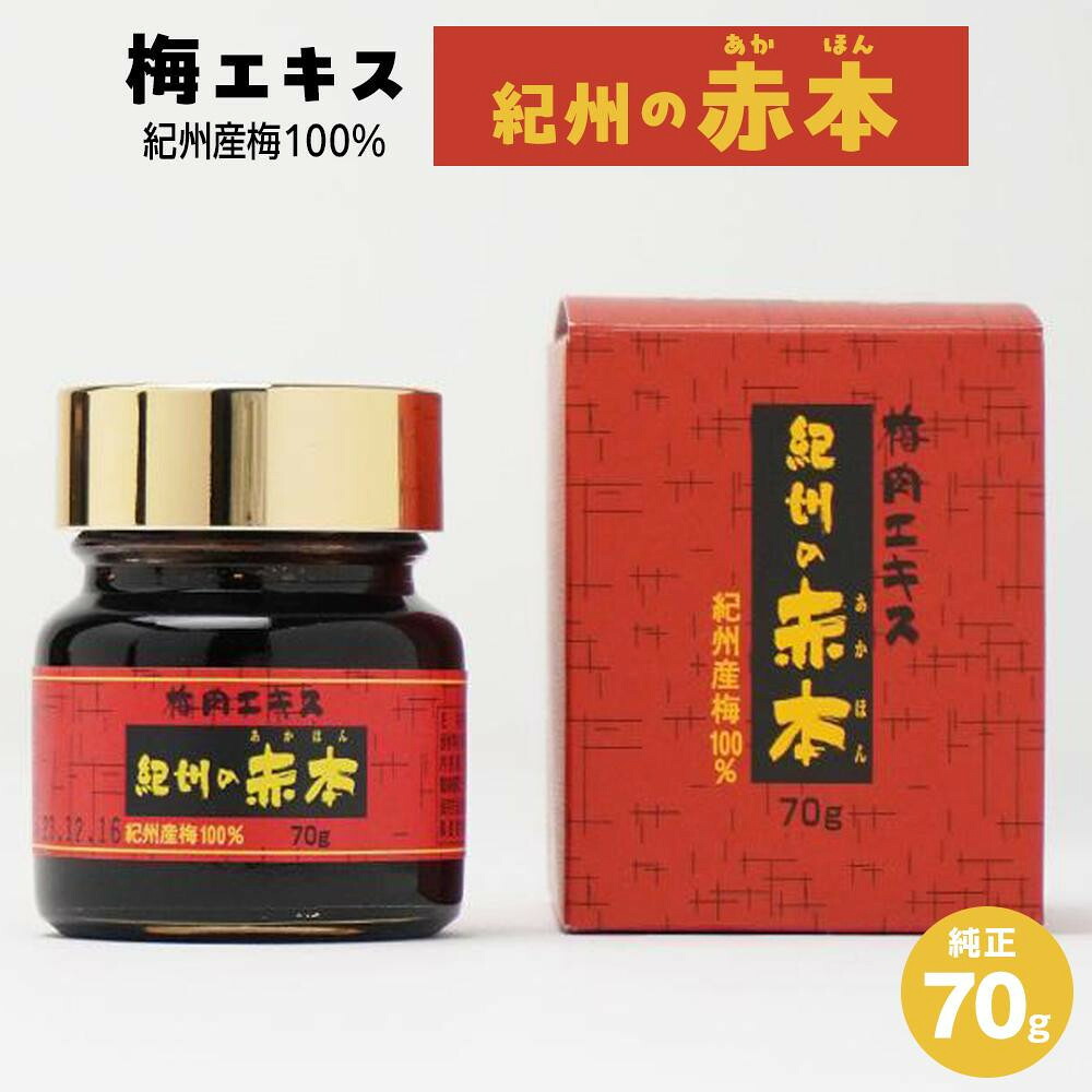 【ふるさと納税】【選べる個数】 梅抽出エキス 紀州の三文小説完全無欠70g【甲斐甲斐しいノ国】 | 一般受け おすすめ 貨物輸送無料 差し上げ物