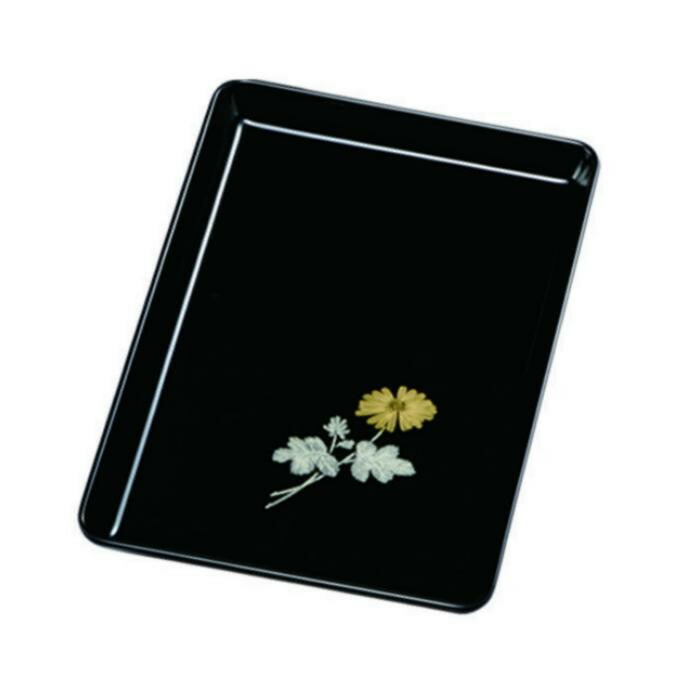 【ふるさと納税】切手盆 菊 8寸 ［YG537］ | 工芸品 クラフト 切手盆 送料無料 おすすめ 人気